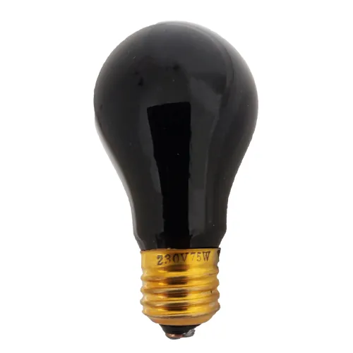 -6209-75-2- Black light lamp 75 watt 230 Volt E27